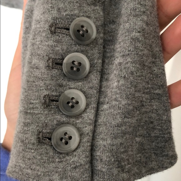 Aritzia Grey cotton Blazer - Picture 5 of 5